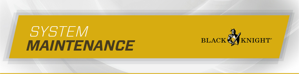 Maintanence Alert